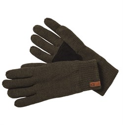 Kinetic Wool Glove - Olive Melange